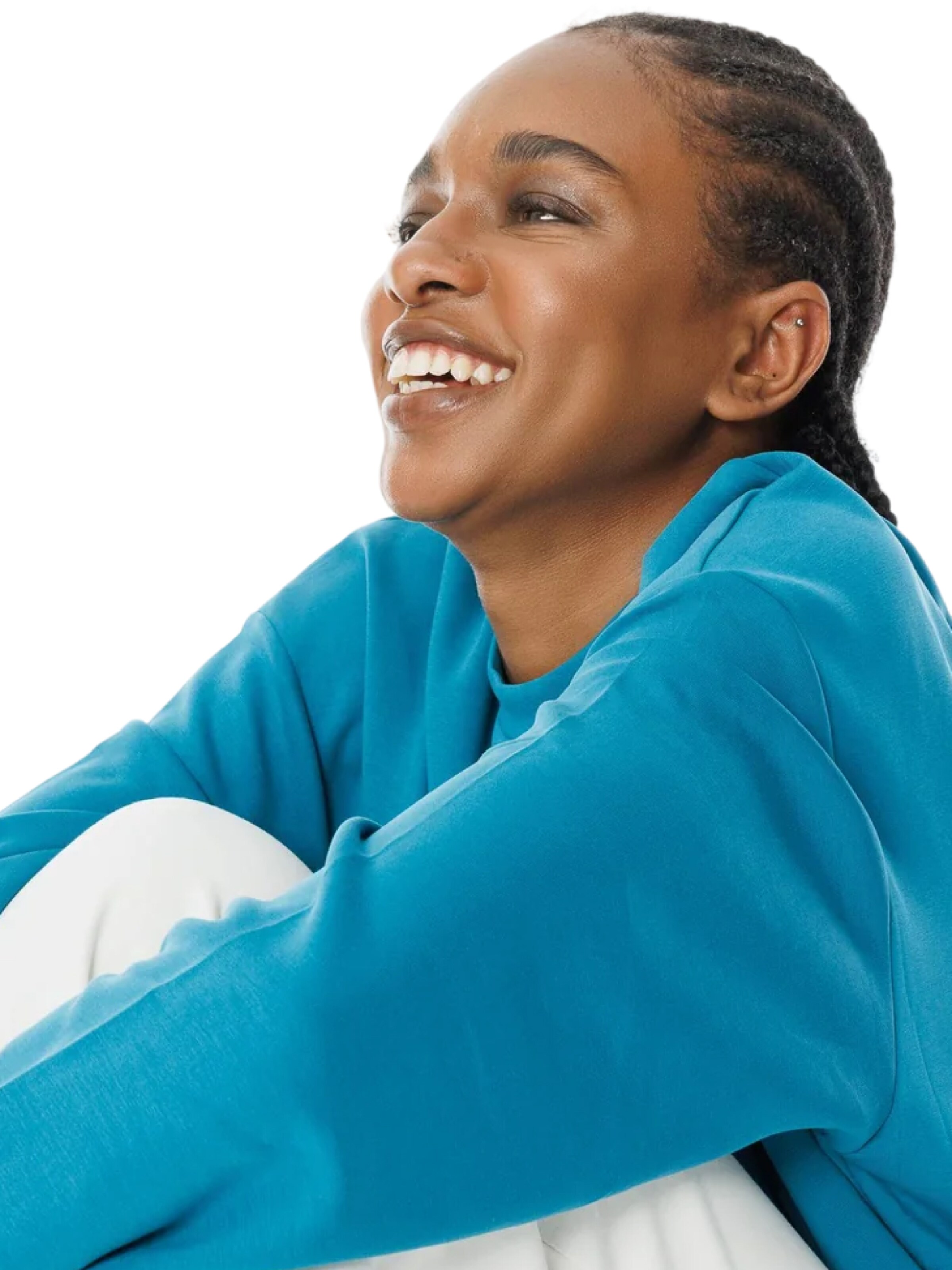 Sweat-shirt No Matter What en vert