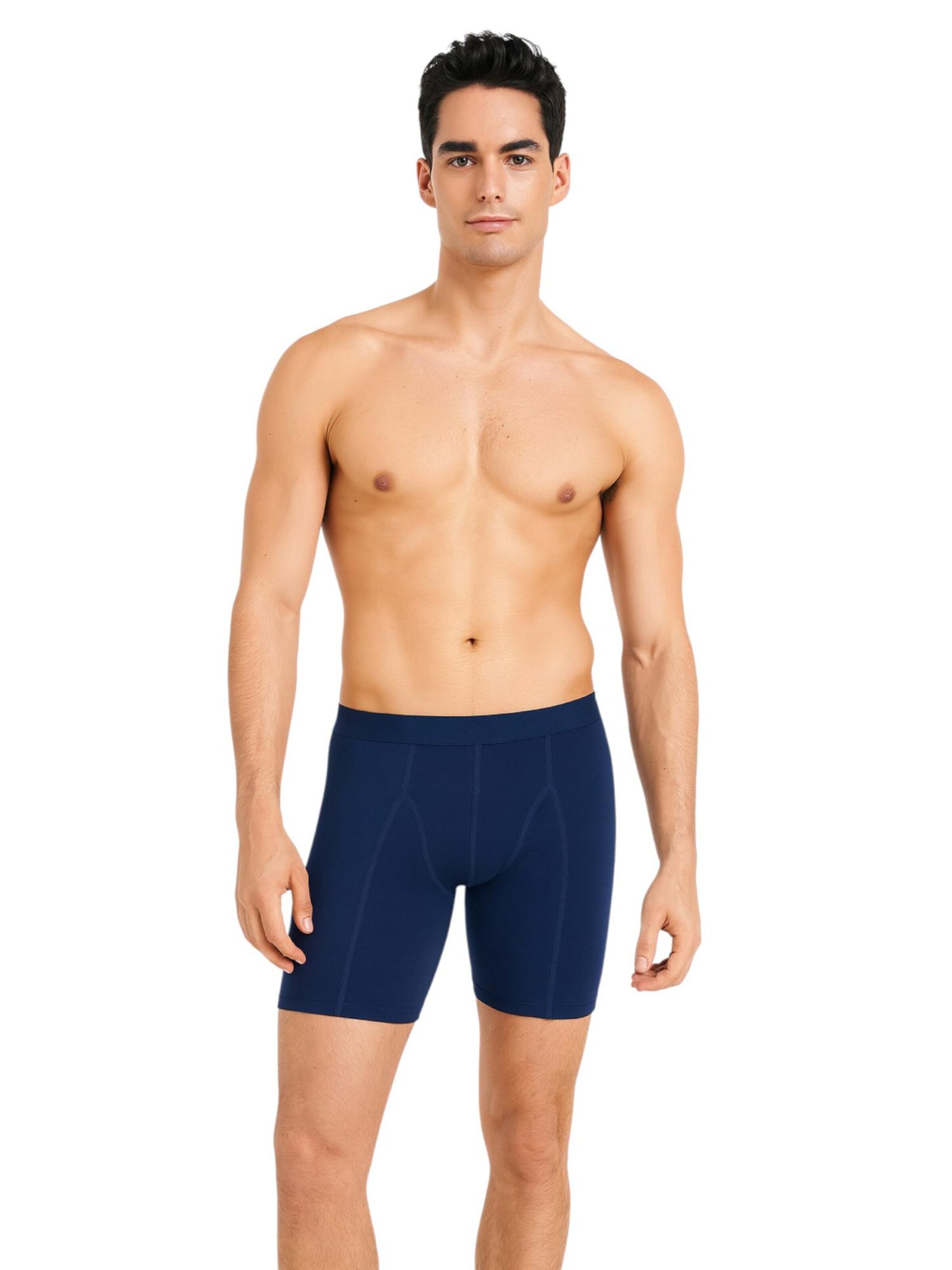 Boxers 'FlexLong' fashionshowcase en bleu