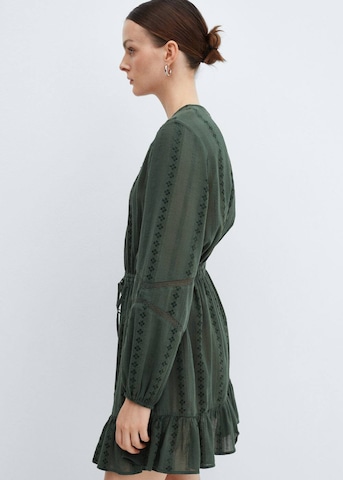 MANGO Jurk in Groen