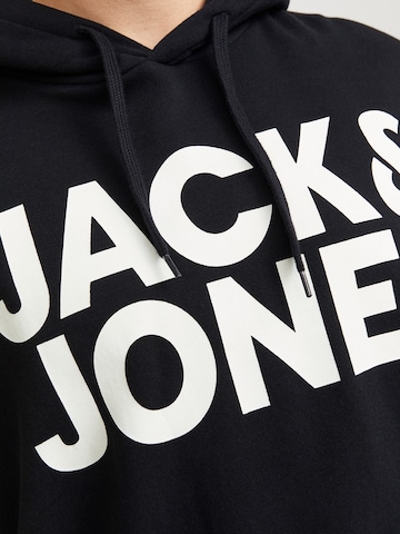 Jack & Jones Plus Sweatshirt 'Ecorp' in Black