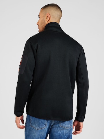 Jack's Fleece jas in Zwart