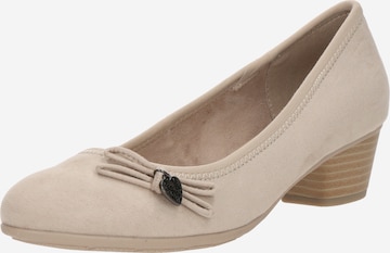 s.Oliver Лодочки в Бежевый: спереди