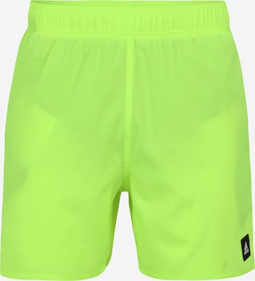 ADIDAS PERFORMANCE Пляжные шорты в Зеленый: спереди