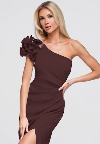 Ombre Evening dress in Brown