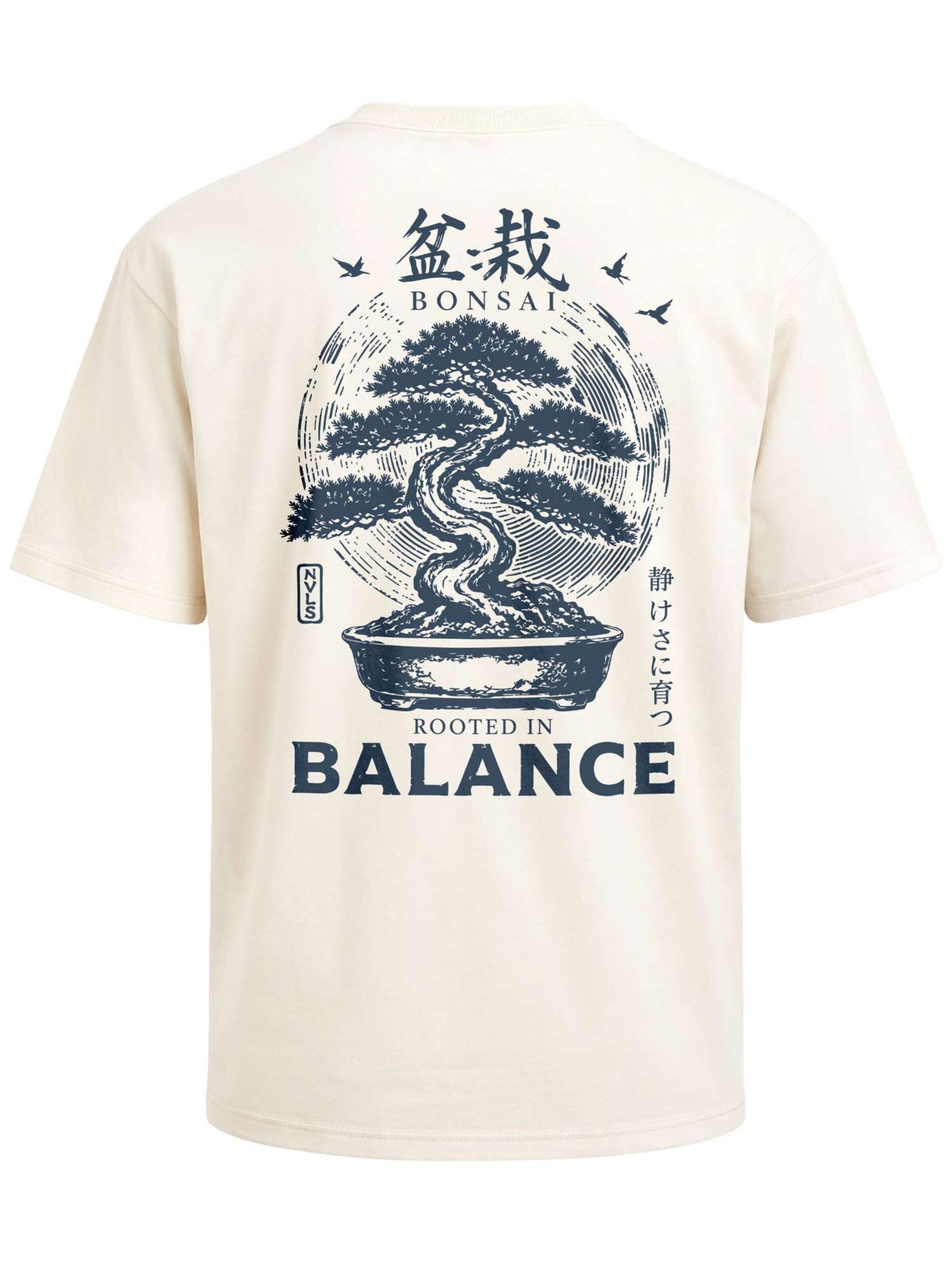 Neverless Shirt 'Bonsai' in Beige