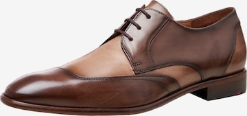 LLOYD Lace-Up Shoes 'SANDRO' in Brown: front