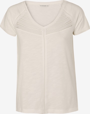 TATUUM - Blusa 'AGDA' em branco: frente