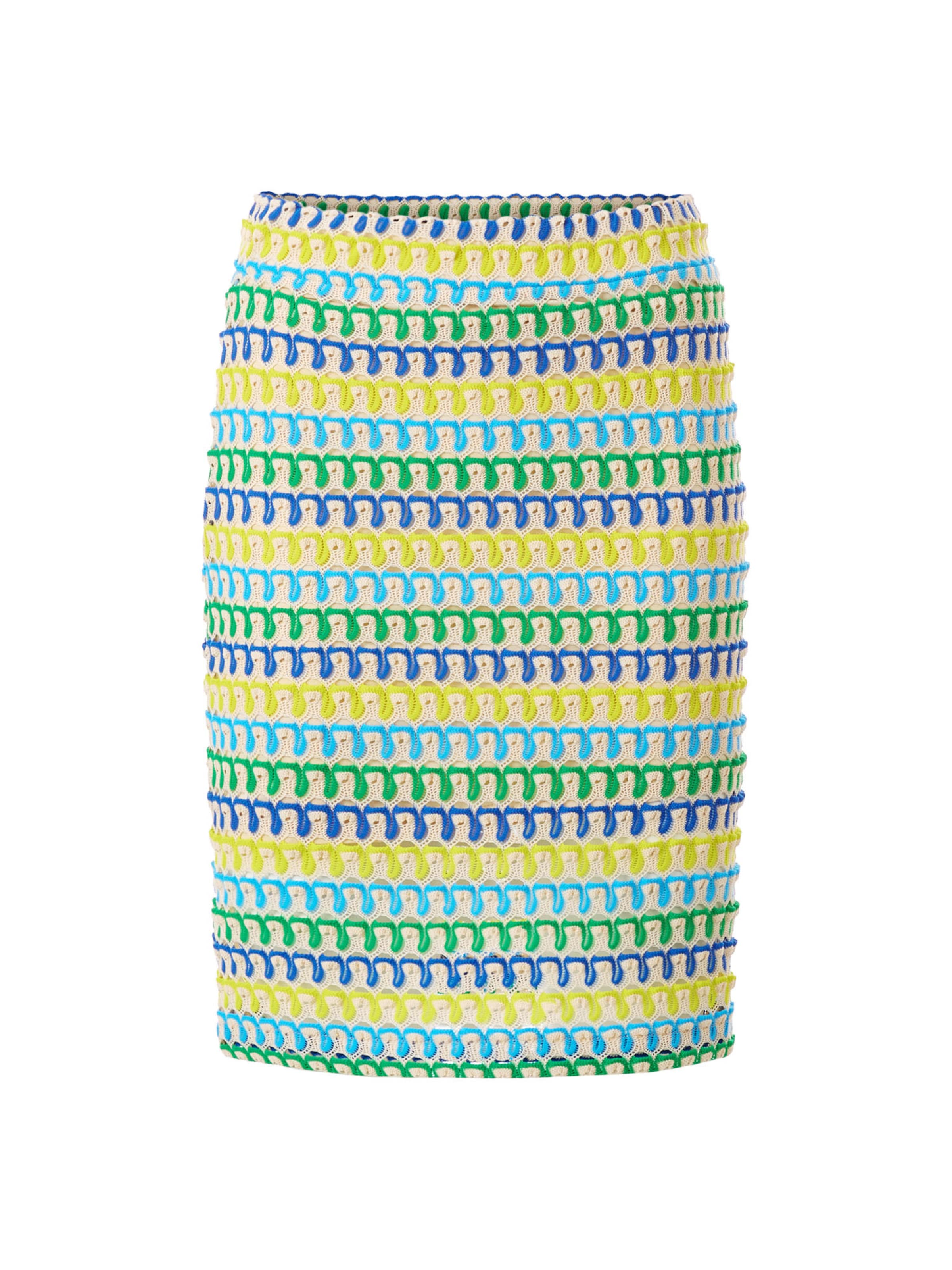 Fustă de la Rich & Royal pe alb: față