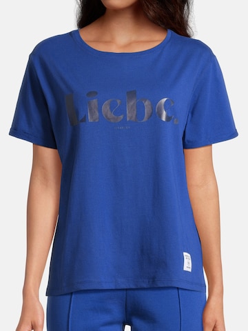 T-shirt 'MORATZ' salzhaut en bleu