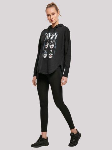 F4NT4STIC Sweatshirt 'Kiss' in Schwarz