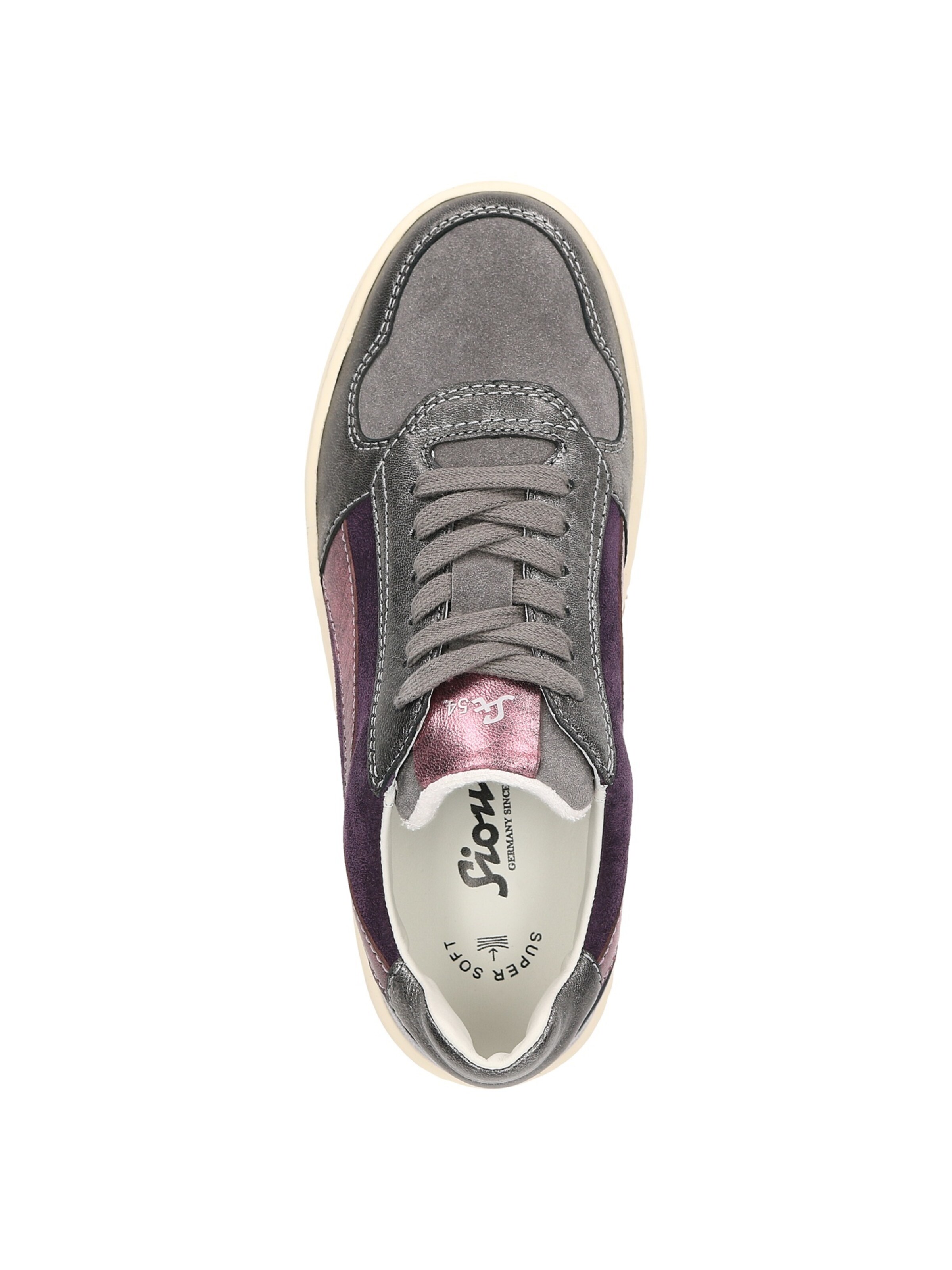 SIOUX Sneakers laag 'Tedroso-DA-706' in Grijs