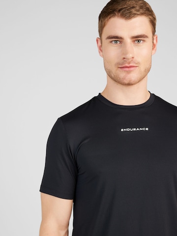 ENDURANCE Funkční tričko 'Webern' – černá