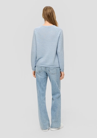 QS Pullover in Blau