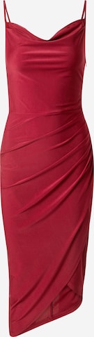 Skirt & Stiletto Cocktail Dress 'AMELIA' in Red: front