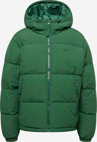 Veste d’hiver LACOSTE en vert : devant