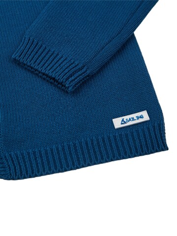 Sailing Knit Cardigan in Blue