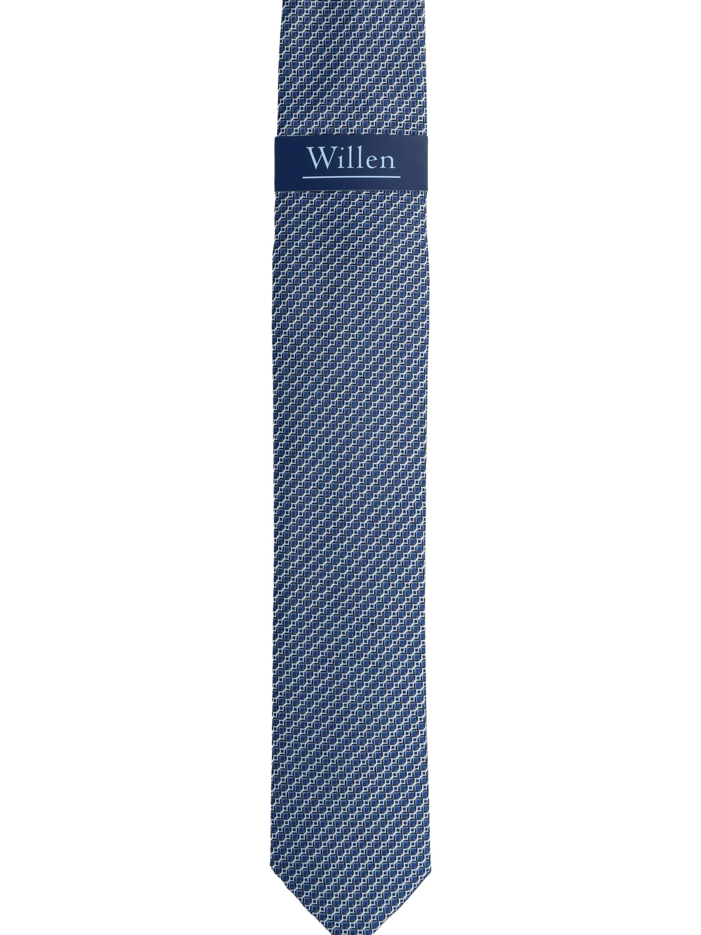 WILLEN Krawatte 'Minimal'‌‌‌‌ in Blau