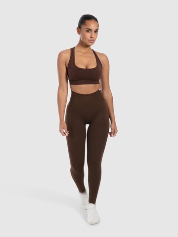 Haut de sport ' Louisa ' Smilodox en marron