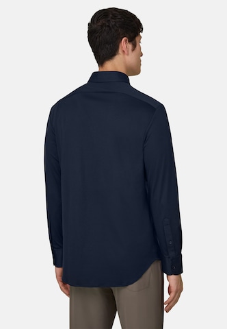 Coupe regular Chemise Boggi Milano en bleu