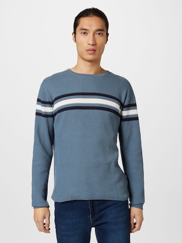 Key Largo Sweater in Blue: front