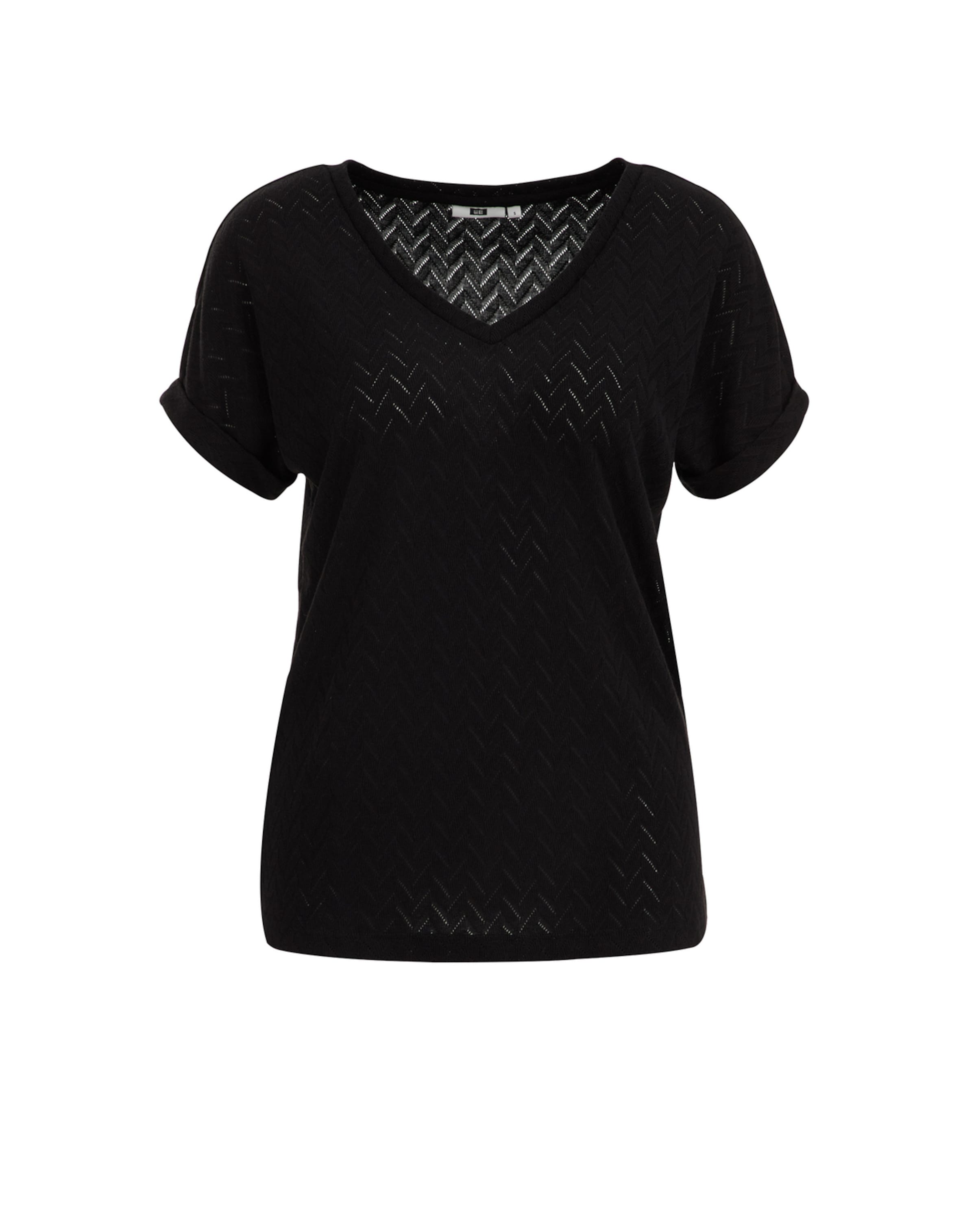 juoda WE Fashion Marškinėliai: priekis