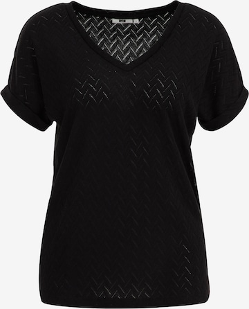 juoda WE Fashion Marškinėliai: priekis