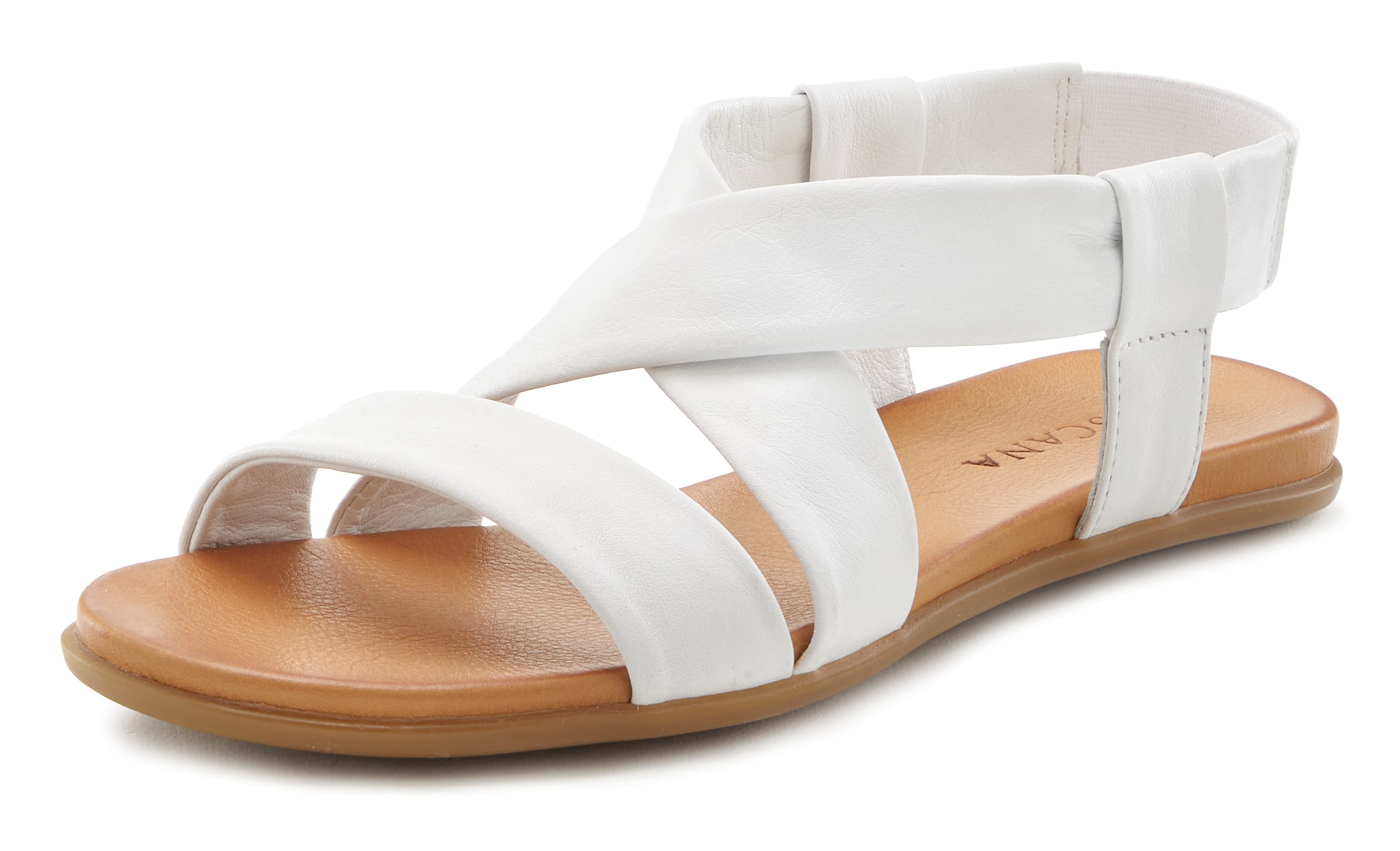 LASCANA Sandále - Biela: predná strana