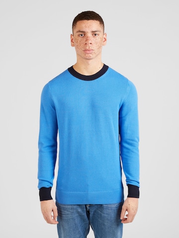 Pull-over TOMMY HILFIGER en bleu : devant