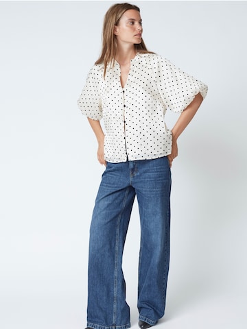 co'couture Blouse 'Dilan' in Beige