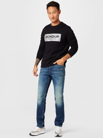 Dondup Sweatshirt 'FELPA' in Schwarz