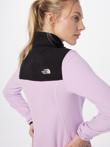 THE NORTH FACE Athletic fleece jacket in Purple