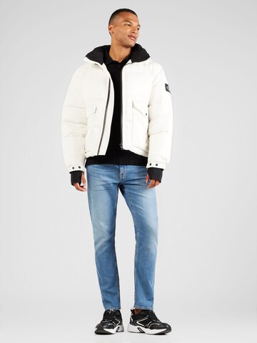 Calvin Klein Jeans Winterjas in Wit