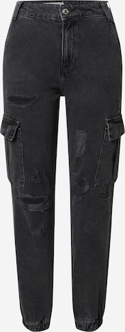 Tally Weijl Tapered Jeans in Zwart: voorkant