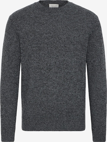 Casual Friday Strickpullover ' CFANTE ' in Schwarz: Vorderseite