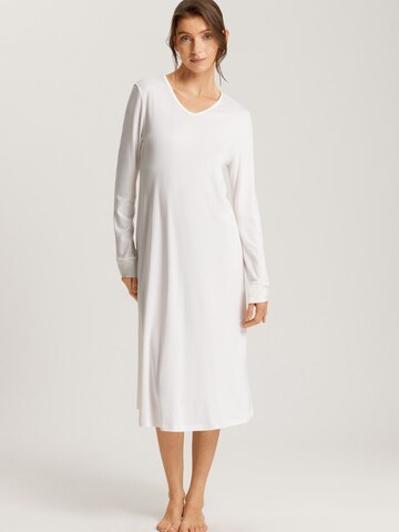 Hanro Nightgown 'Virginia' in White: front