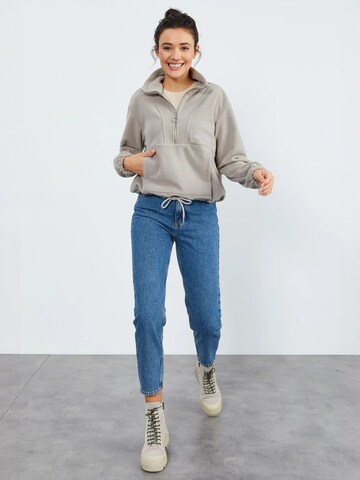 Veste en polaire Tommy Life en gris