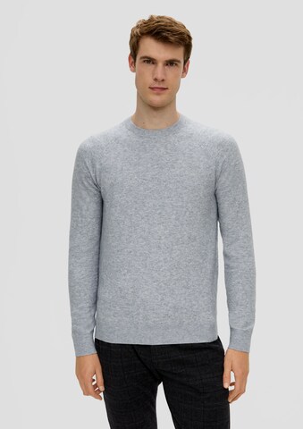 s.Oliver Pullover i grå: forside