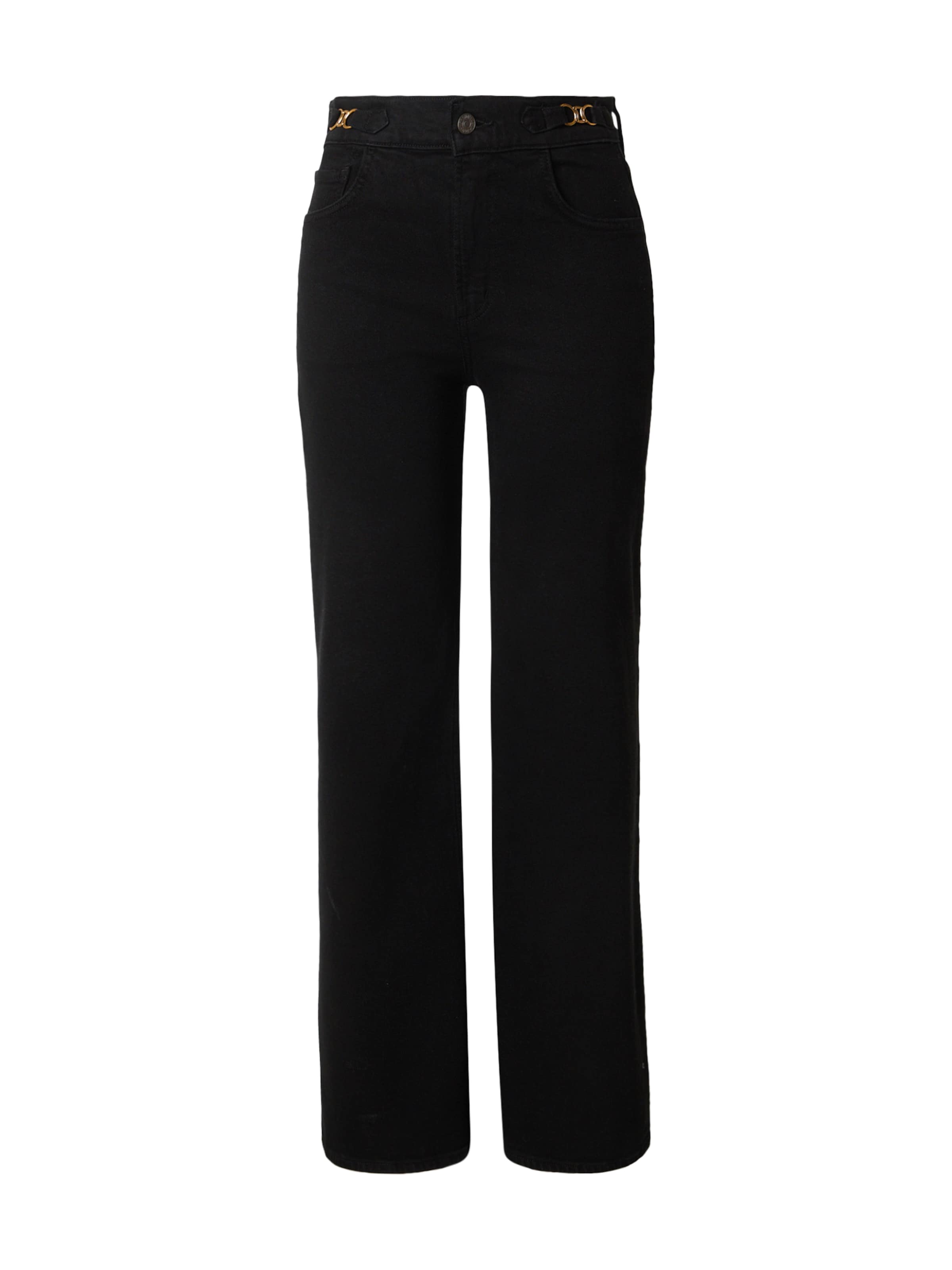 Citizens of Humanity Wide leg Jeans in Black: front