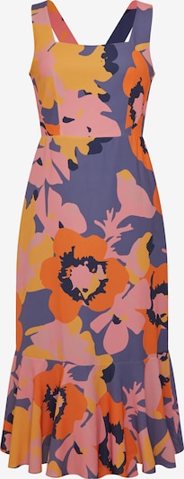 Chi Chi London Φόρεμα σε κάρυ / λεβάντα / σκούρο πορτοκαλί / ανοικτό ροζ, Άποψη προϊόντος