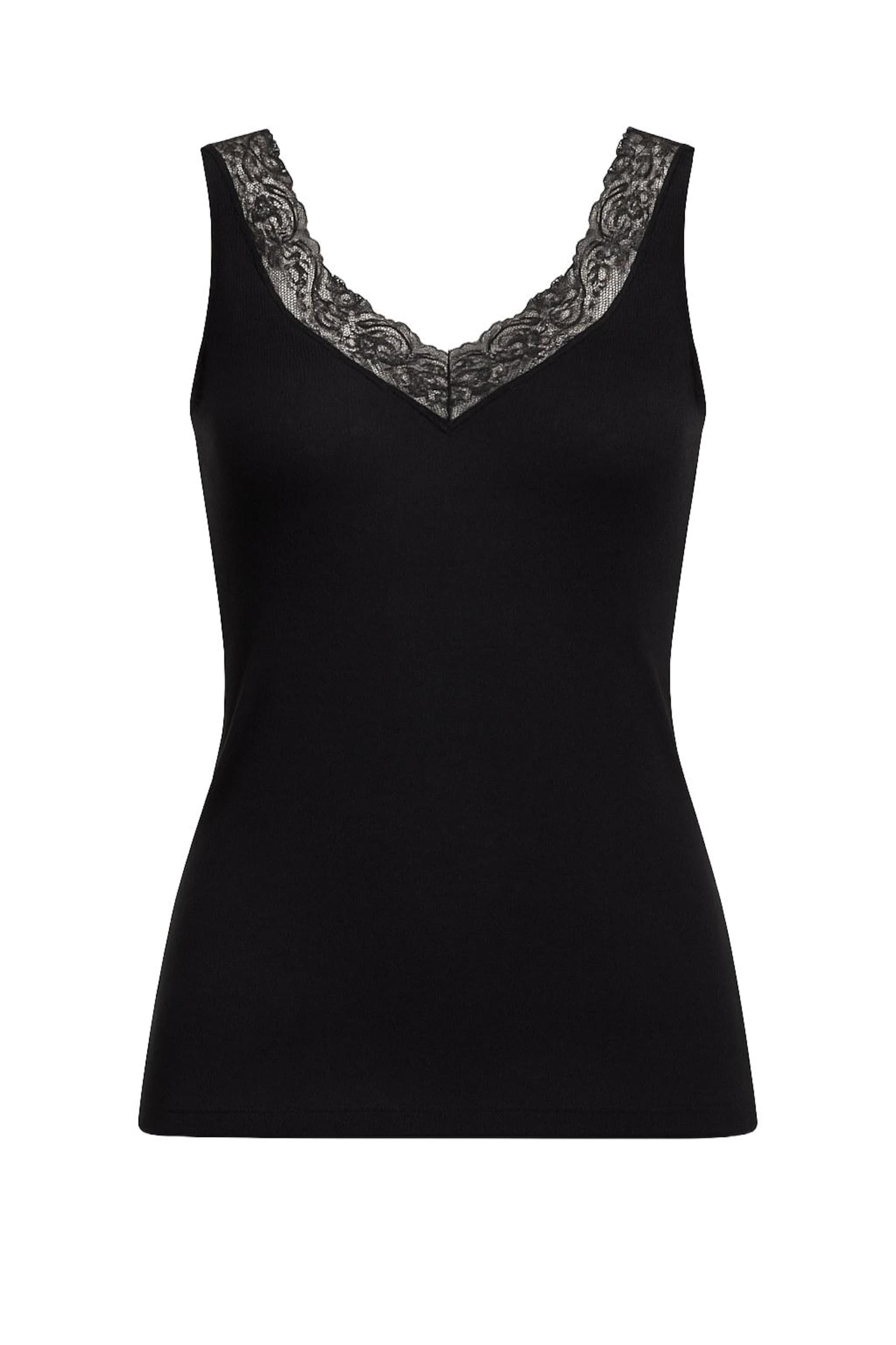 Maillot de corps Blackspade en noir : devant