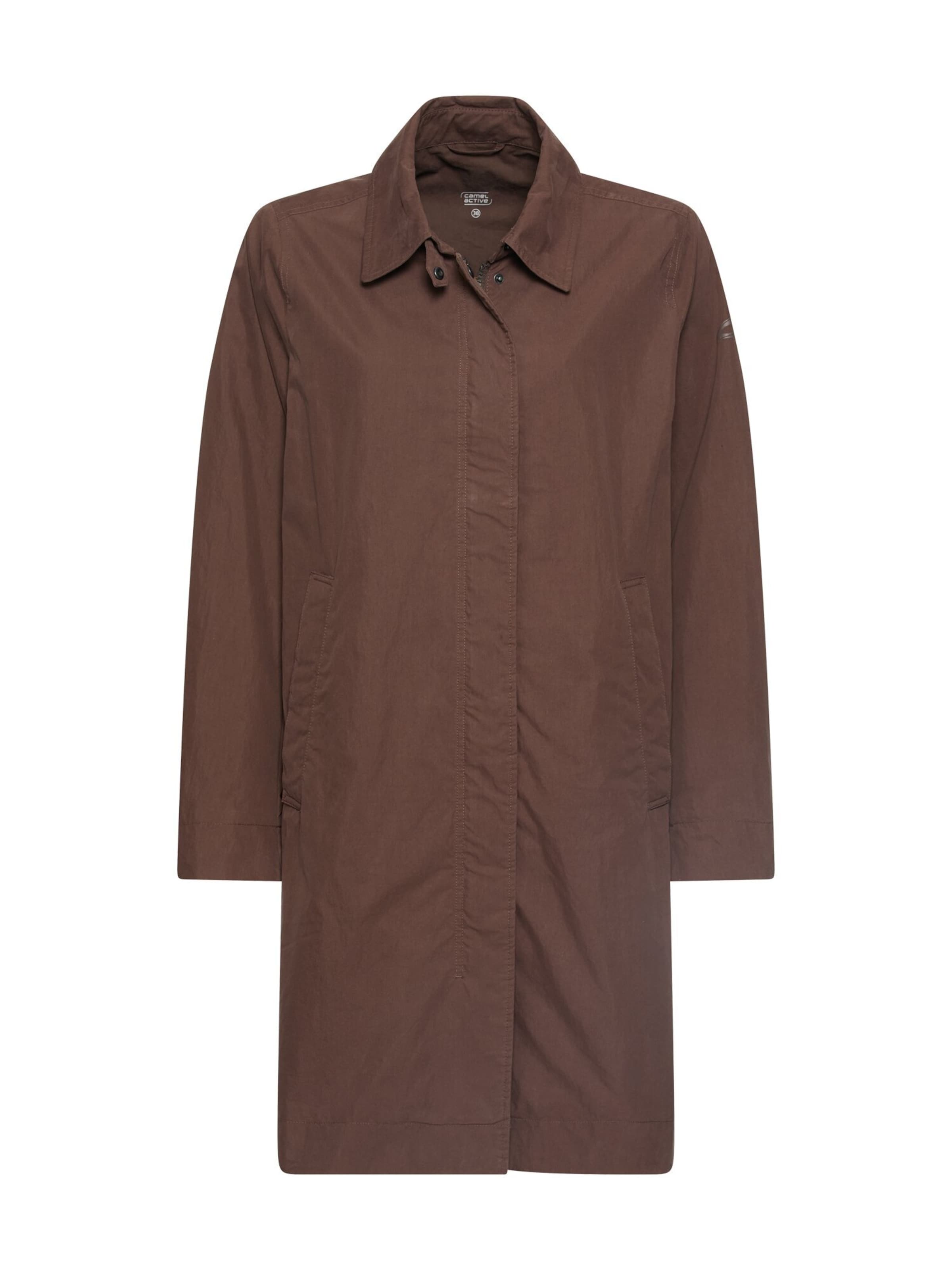 CAMEL ACTIVE Between-Seasons Coat in XS in Brown, Item view