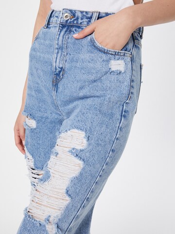 ONLY Wide leg Jeans in Blauw