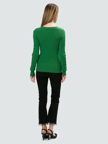 Pull-over Influencer en vert