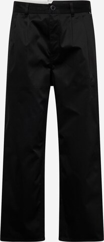 Volcom Normální Kalhoty se sklady v pase 'BRIQLAYER' – černá: přední strana