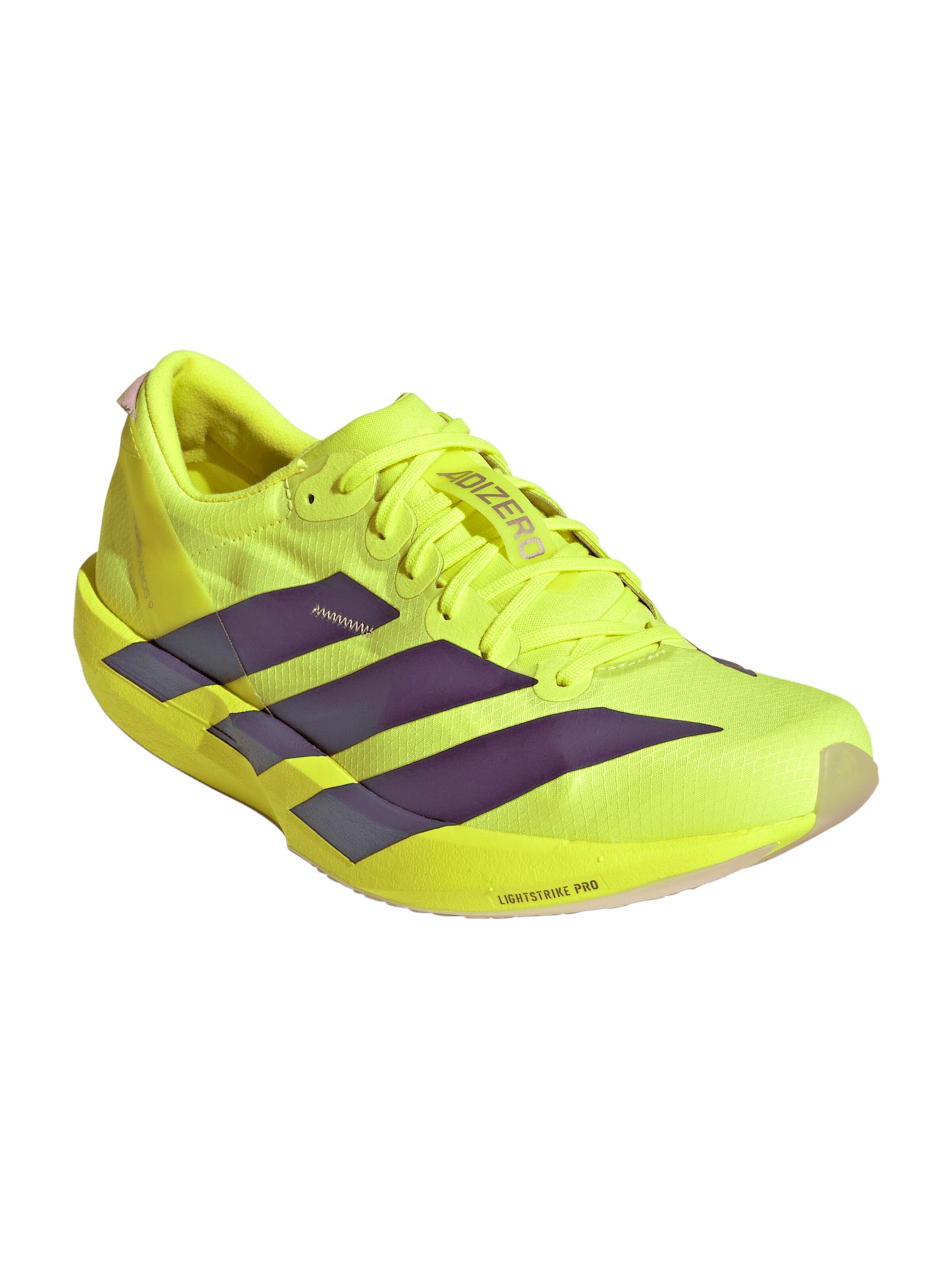 ADIDAS PERFORMANCE Laufschuh 'Adizero Adios 9' in Gelb: Vorderseite