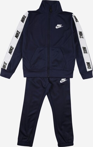 Nike Sportswear Jogginganzug in Blau: predná strana