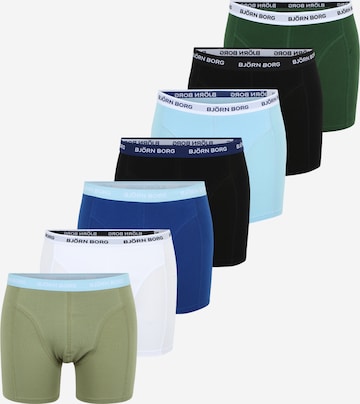 BJÖRN BORG Boxer shorts in Mixed colors: front