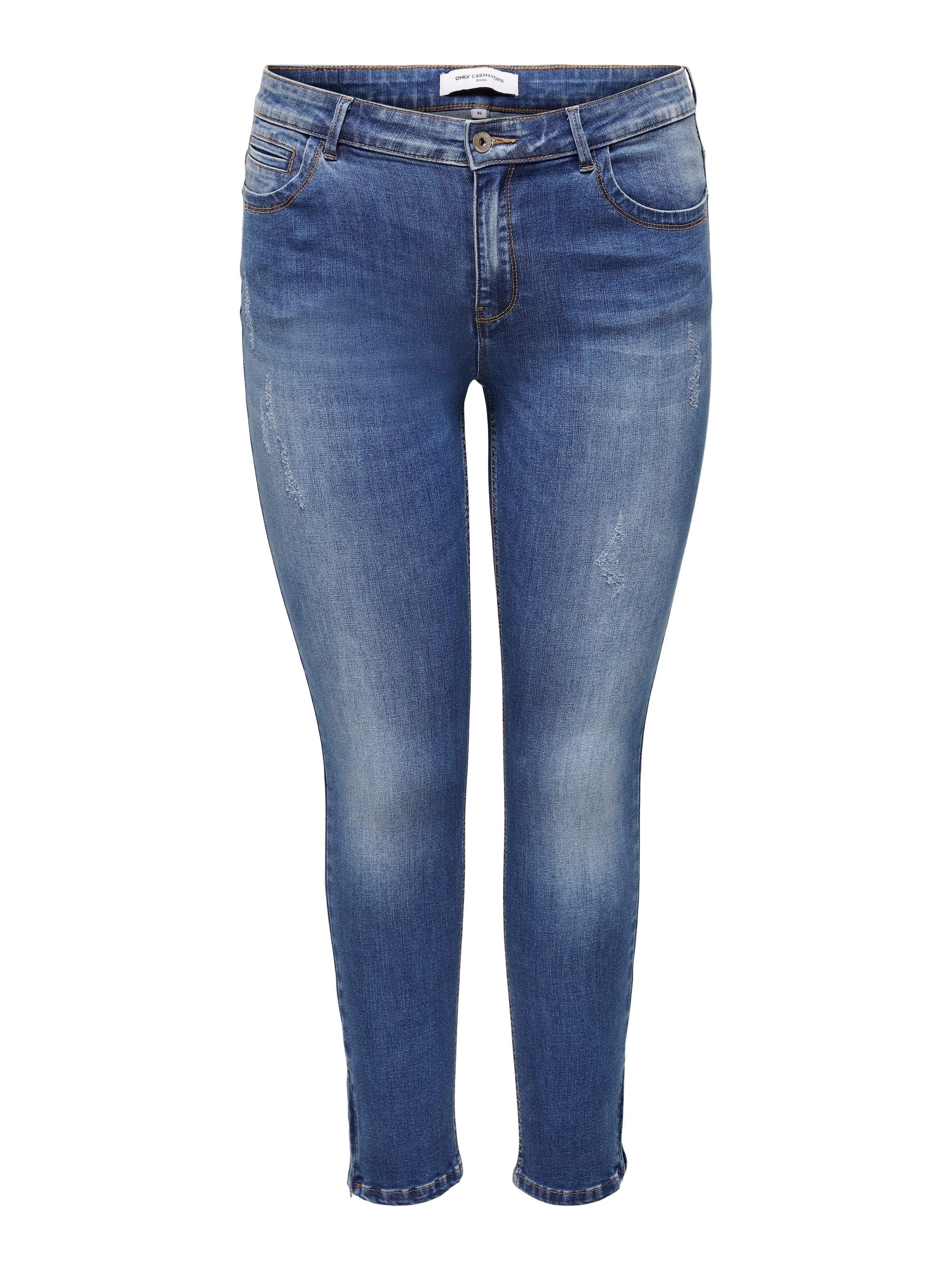 Skinny Jean 'CARKARLA' ONLY Carmakoma en bleu : devant