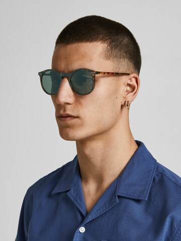 JACK & JONES Sonnenbrille in Braun