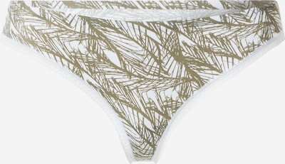 Calvin Klein Underwear Thong in Light grey / Olive, Item view